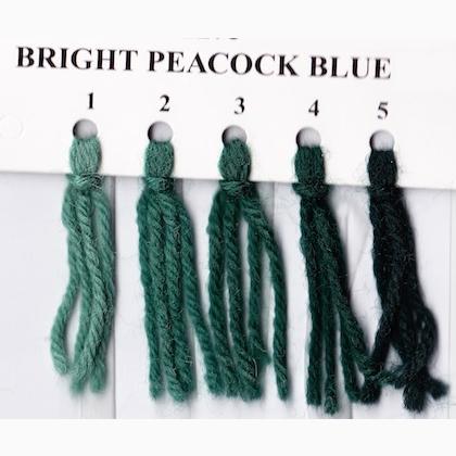 Crewel Wool Hank - Bright Peacock Blue 835