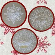 3 flocons de neige
