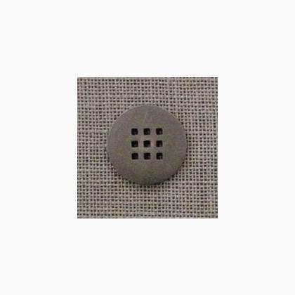Bouton 9 trous - acier