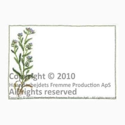 Place mats: Anchusa Arvensis