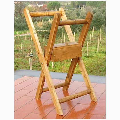 Piédestal cylindrique pour fuseau