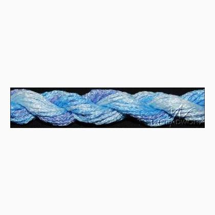 ThreadworX Hand Overdyed Metallic #8 - 71015 - Ice Blue