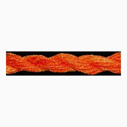 ThreadworX Hand Overdyed Metallic #12 - 910710 - Orange Swirl