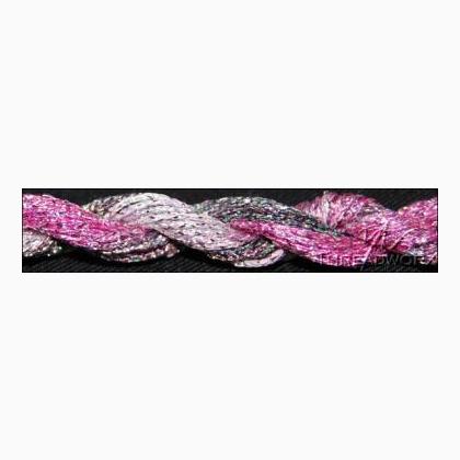 ThreadworX Hand Overdyed Metallic #12 - 91145 - Gray Flamingo