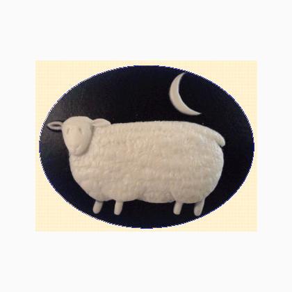 Needle Minder: Sheep at Night