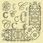 Sampler Lettre C