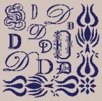 Sampler Lettre D