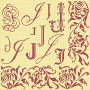 Sampler Lettre J