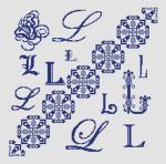 Sampler Lettre L