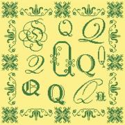 Sampler Lettre Q