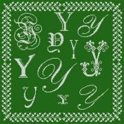 Sampler Lettre Y