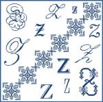 Sampler Lettre Z