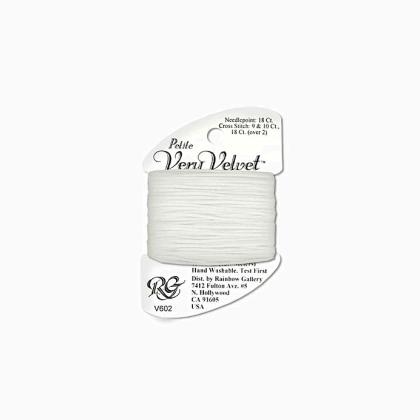 V602 - Very Velvet Petite White