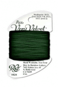 V624 - Very Velvet Petite Midnight Green