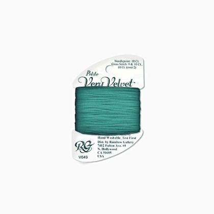 V649 - Very Velvet Petite Teal