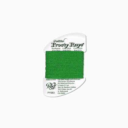 PY083 - Petite Frosty Rays Medium Christmas Green Gloss