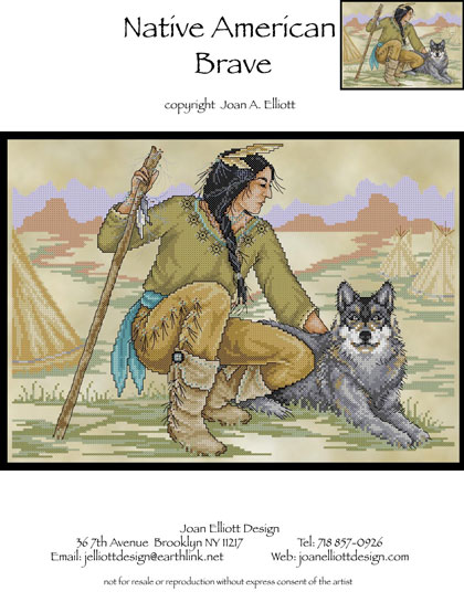 Native American Brave