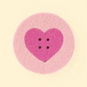 Riche Round Heart - Fuchsia et Rose