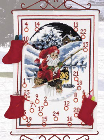 Le calendrier de Père Noël