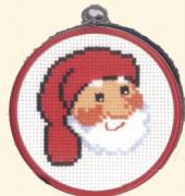 Père Noël (Flexi hoop ronde)