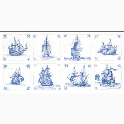 Antique Dutch Tiles: Delft Blue