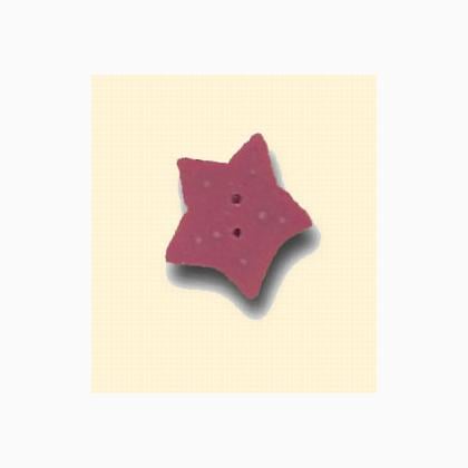 3507L - Large Folk Art Red Flat Star