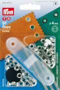 Oeillets 4mm argent
