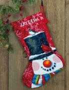 Chaussette Snowman and Friends