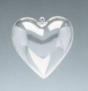 Potpourri coeur transparent - 8 cm