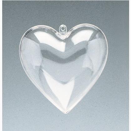 Potpourri coeur transparent - 8 cm