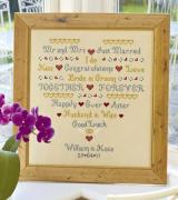 I Do Wedding Sampler