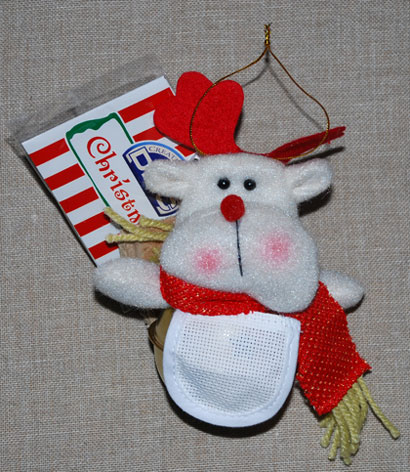 Peluche Noël - Renne à accrocher avec cloche