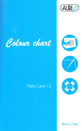 Carte couleurs Aurifil Laine
