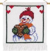 Wooden Hanger: Snowlady