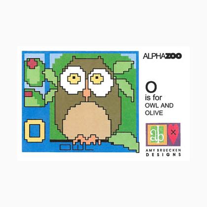 AlphaZoo-O Is For Owl