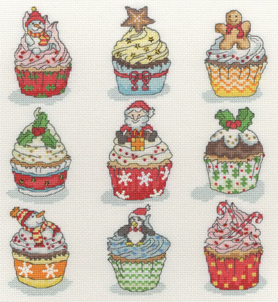 Hobbies: Christmas Cup Cakes