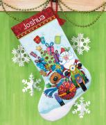 Santa's Sidecar Stocking