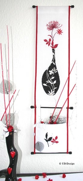 Sinfonie in Rot - Panneau - Symphonie en rouge