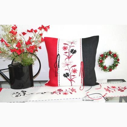Bande et coussin - Un vase pour la bande