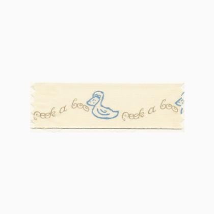 Ruban 25mm - Quack - Bleu