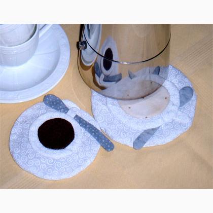 Dessous de tasse et de cafetière Bar Espresso