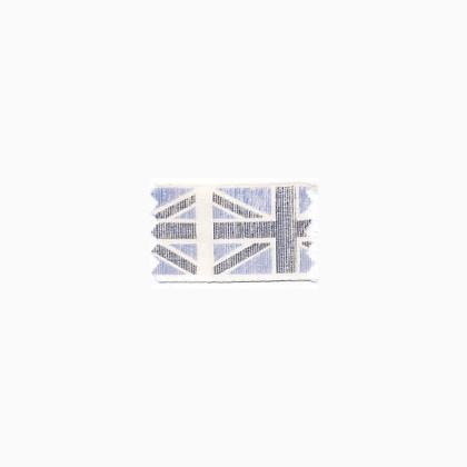 Ruban 25mm - Old Flag - stone