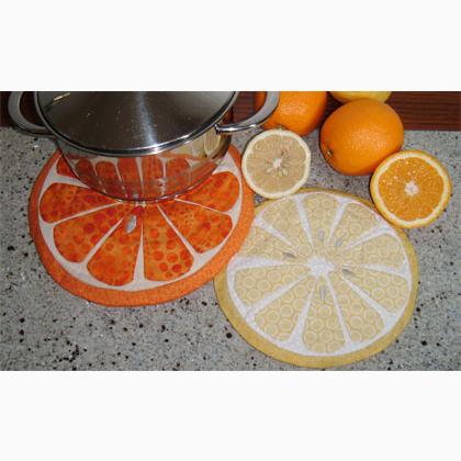 Dessous de poêle Orange and Lemon