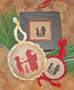 Santa & Children Silhouettes