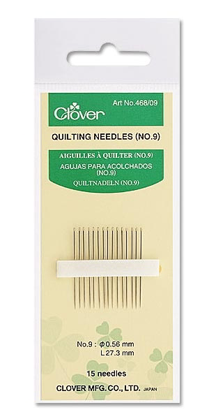 Clover aiguilles à quilter més.9