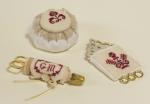 In the Burgundy - Unusual Sewing Companion and Pincushion