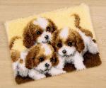 Tapis 3 chiots