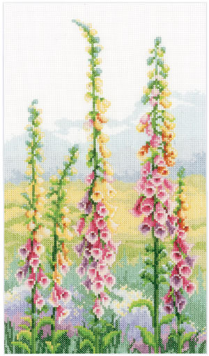Grappe de fleurs - Aida 14ct.