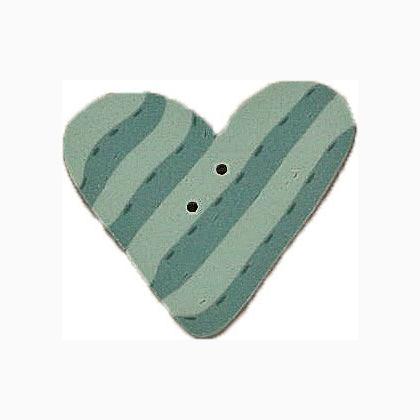 NH1006A - Aqua Striped Heart