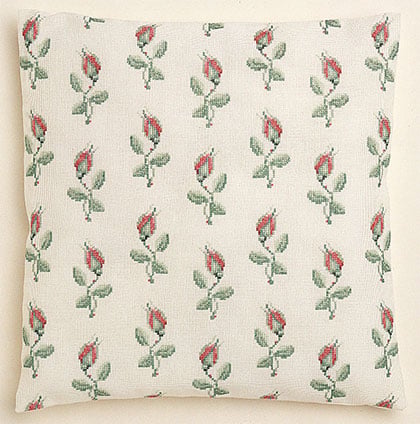 Coussin Bouton de rose